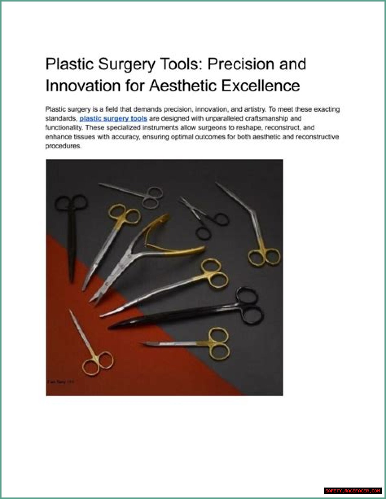 A Journey Of Surgical Precision And Aesthetic Excellence