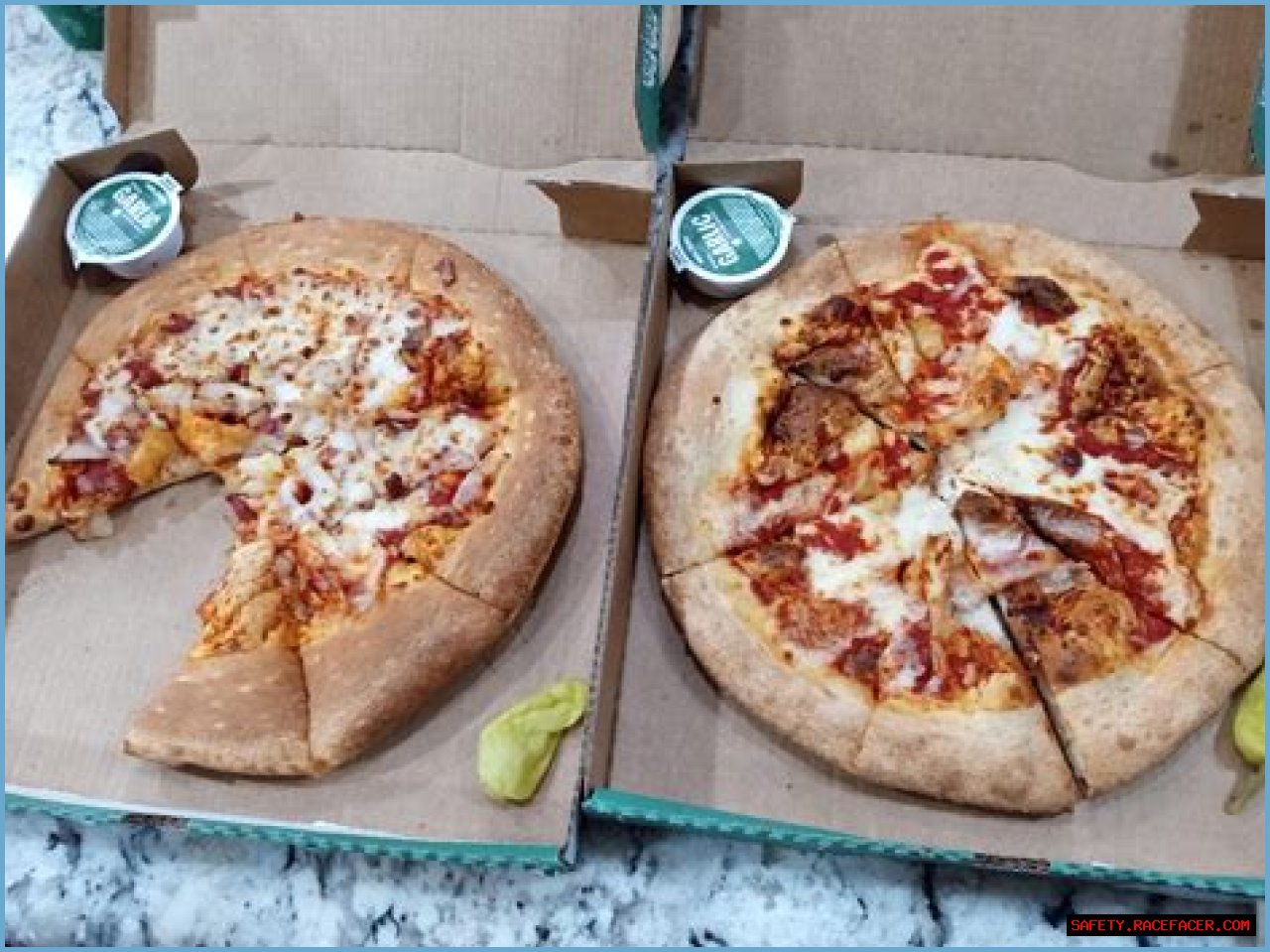 Papa John's Large Pizza Decoded!