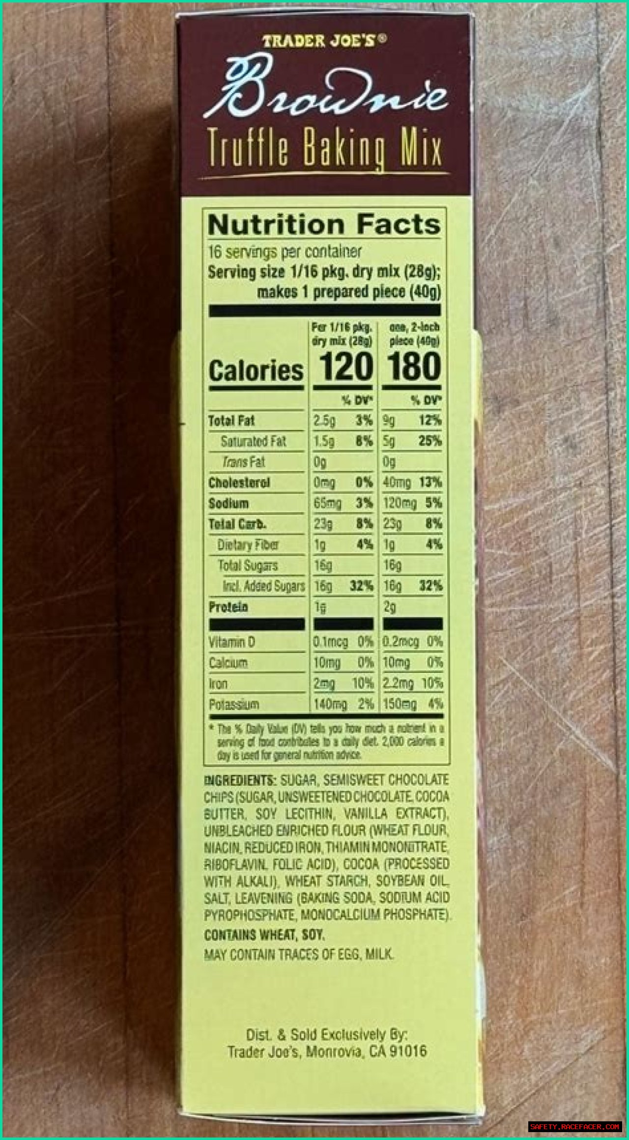 Trader Joe's Brownies Mix Explored