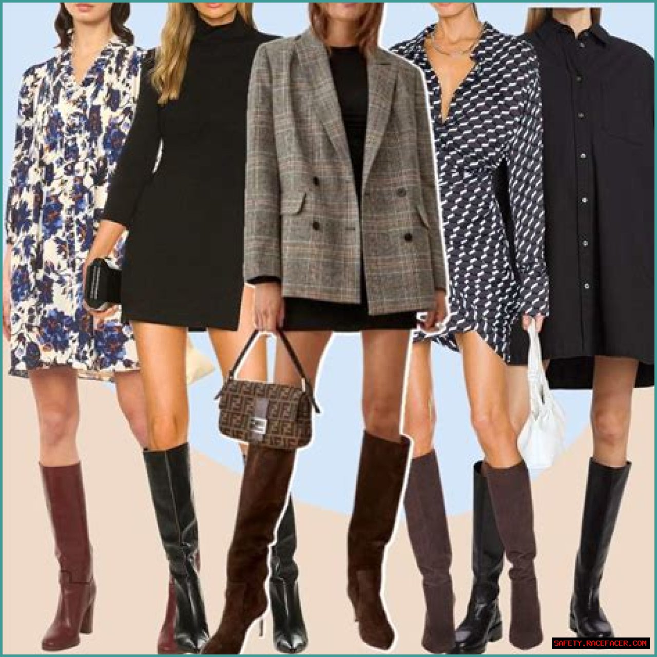 Uncover The Secrets Of Styling Black Dresses With Knee-High Boots