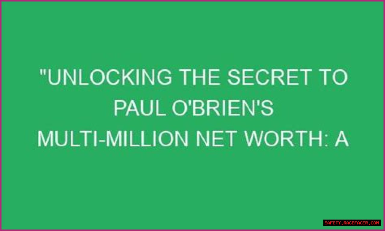 Unlocking The Secrets Of His Wealth
