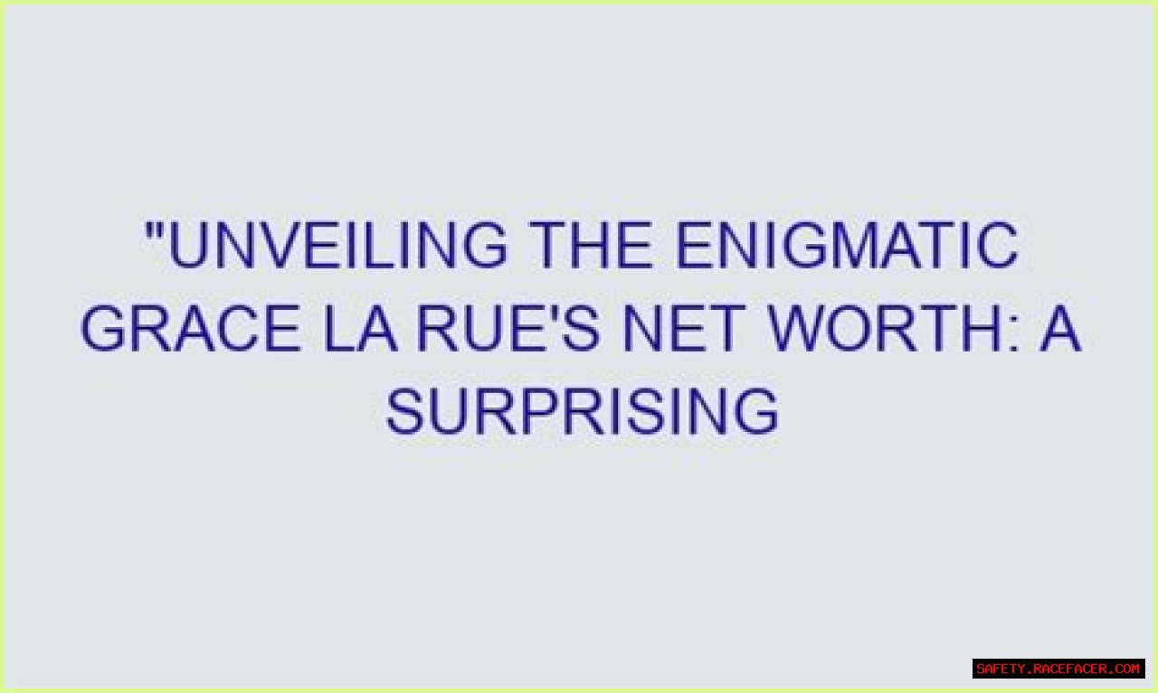 Unveiling Dan Rue's Net Worth: Secrets And Revelations Exposed