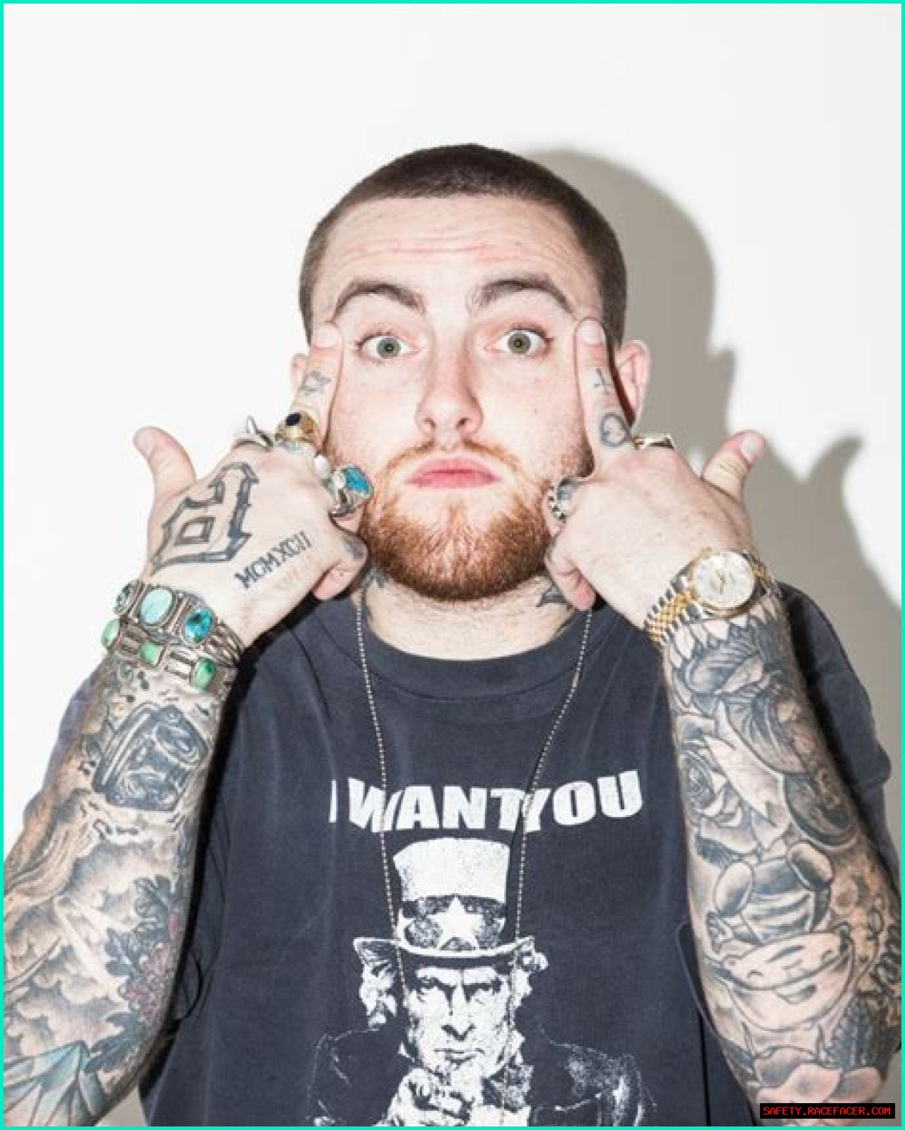 White Rappers With Face Tattoos
